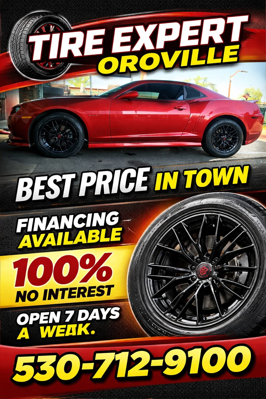 Red Camaro Best Price Promo