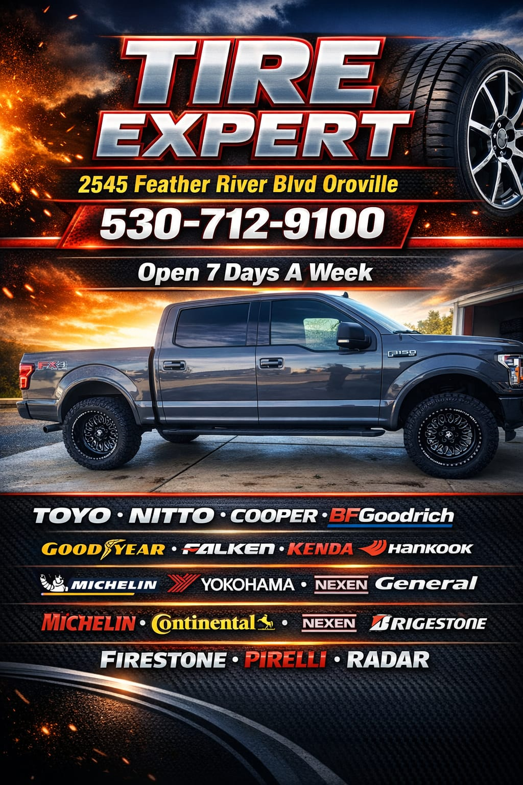 F-150 Tire Brands Promo