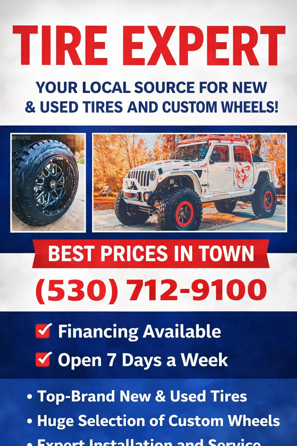 Local Source Tires & Wheels Promo
