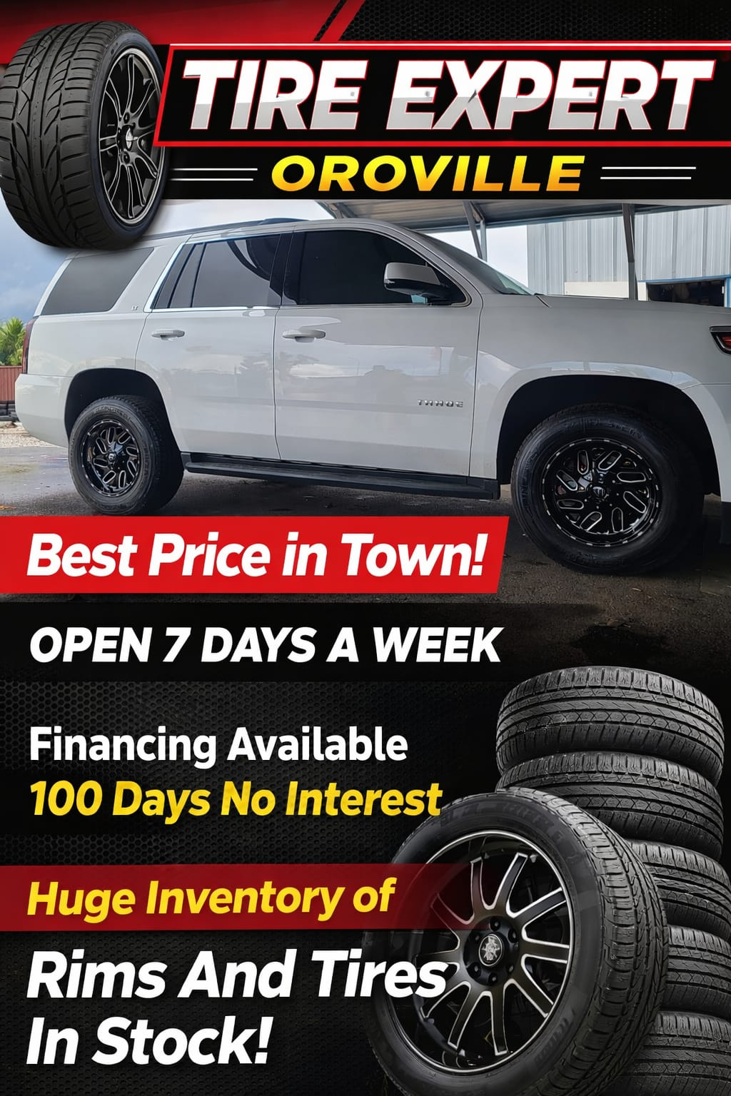 White Tahoe Best Price Promo